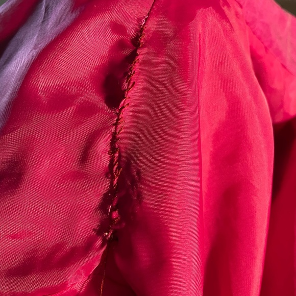 Vintage Bocoo Hot Pink 100% Silk Jacket 1980s 1990s Size Medium - Picture 2 of 15